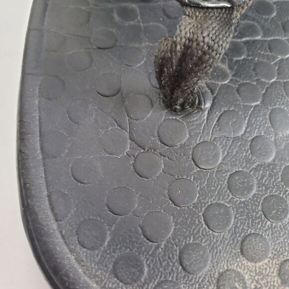 Vionic Tide ll Post Sandal with Arch Support Black Size 10 or 10.5 - Picture 6 of 12